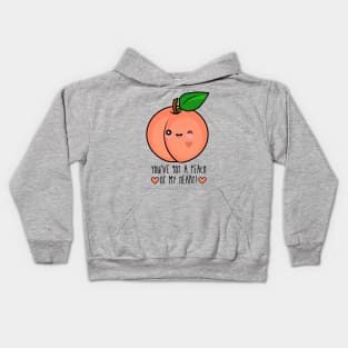 You've Got A Peach (Piece) Of My Heart Kids Hoodie